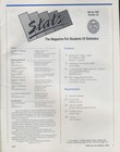 STATS: The Magazine for Students of Statistics - 3 issues - 1998, 1999, 2001 — photo 4