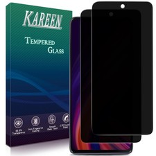 2 Pack Privacy Screen Protector for Motorola Moto G Power 5G 2025
