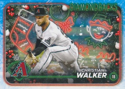 2024 Topps Holiday #H32 CHRISTIAN WALKER - Arizona Diamondbacks