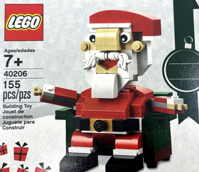 LEGO 2016 Santa Claus Holiday Seasonal Christmas Set 40206 New Old Stock 6137149