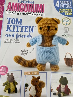 Einfach gehäkelt Amigurumi Tom Kitten & Friends Spielzeug Muster Beatrix Potter Frosch