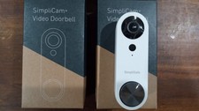 SimpliSafe Video Doorbell Camera Wi-Fi Wired Camera 1080p
