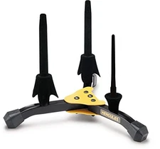 Hercules Stand For 2 Flutes/Bb Clarinet + Piccolo, Ds543Bb, Black