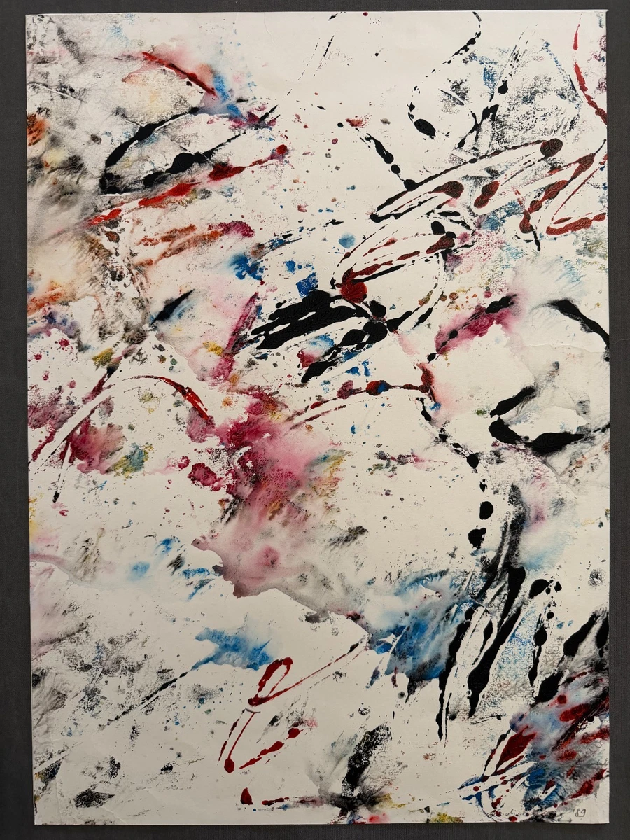 Elio Di Blasio, Spoltore, Italy,  original painting signed and dated 1989,