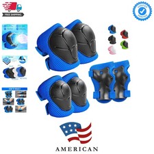 Kids Protective Gear Set Knee Pads for Kids 3-14 Toddler Knee and Elbow Pads...