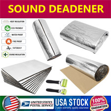 For House 16-36Sqft Foamautohesion Car Sound Deadener Heat Shield Insulation Mat