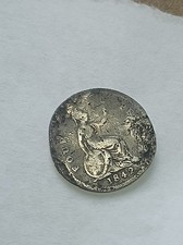 1842 Queen Victoria Four Pence Silver Groat 1.8 grams