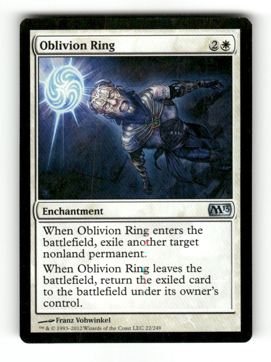Oblivion Ring 4 Common Planechase Magic: The Gathering Near Mint