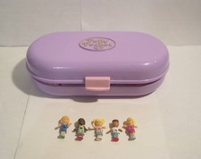POLLY POCKET STAMPIN' SCHOOL PLAY SET COMPLETE BLUEBIRD 1992 Vintage