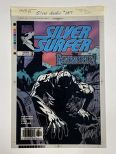 Silver Surfer 137 Color Separation Films 3M Comic Cover Production Art