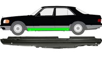 Schweller FüR Mercedes S – Klasse W126 1979 – 1991 Links