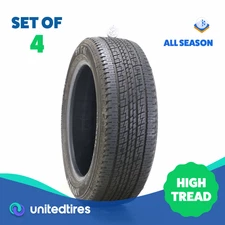 Set of (4) Used 235/55R19 Advanta SV T-01 105V - 9-10/32