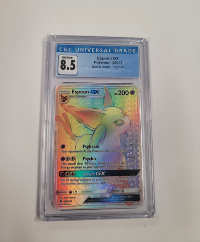 Espeon-GX graded CGC 8.5 for sale on eBay