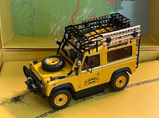 1:43 Alloy diecast car model Land Rover Defender 90 Camel Trophy Borneo1985
