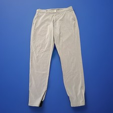 Primo Pants Mens Size 32 Short Gray Golf Joggers Tapered Stretch Ankle Zip