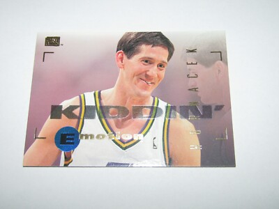 NBA 1995 - Jeff Hornacek - Utah Jazz  - SkyBox 95 