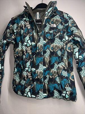 North Face Cryptic  Ski Winter Geometric Jacket  Great Condition