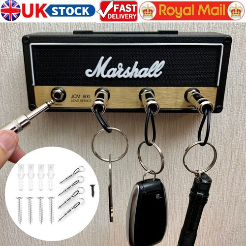 Black Key Holder Rack Amp Vintage Guitar Amplifier Jack Rack 2.0