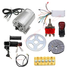 48v 1800w Brushless DC Electric Motor Kit For Go Kart E-BIKE Scooter ATV Quad