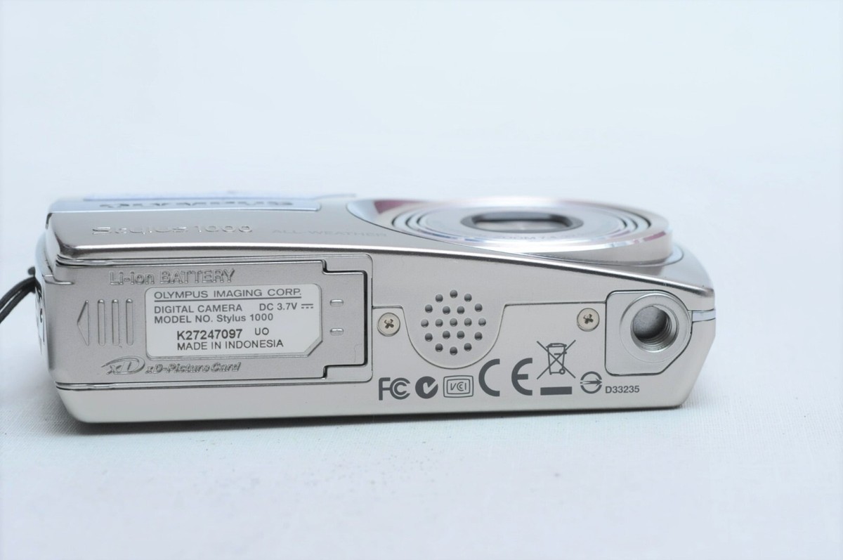 Olympus Stylus 1000 10MP Digital Camera with Digital Image