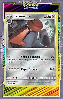  Tarinorme -SL2:Aufsteigende Wächter-86/145- Pokemon Karte Neu Französisch