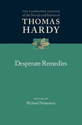 Desperate Remedies Hardy Nemesvari Hardback Cambridge University Press