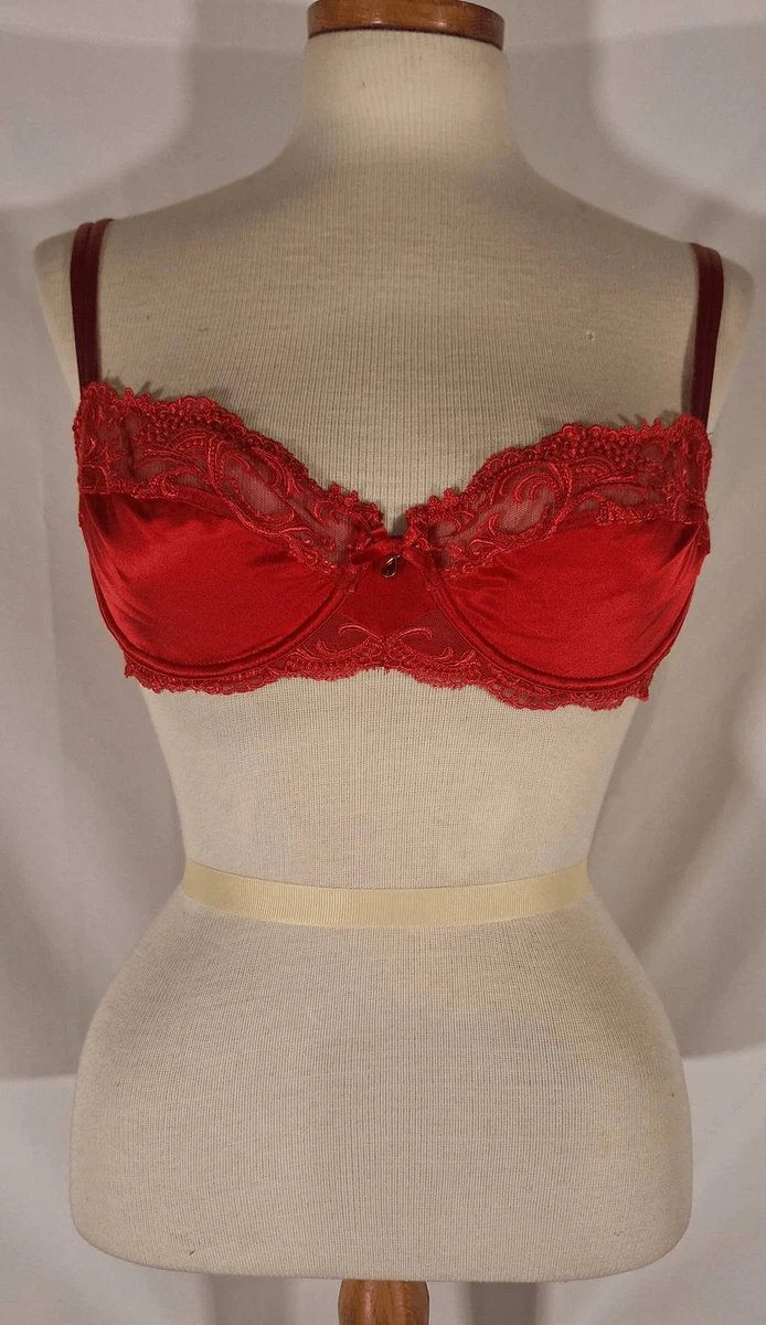 Soutien-gorge grande taille armature en soie Splendeur Soie gris