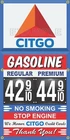CITGO GAS STATION PRICE PER GALLON VINTAGE SIGN REMAKE BANNER ART SIZE OPTIONS