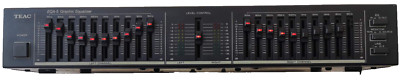 TEAC EQA-5 Stereo 10-Band Graphic Equalizer Tested SEE VIDEO Read Description