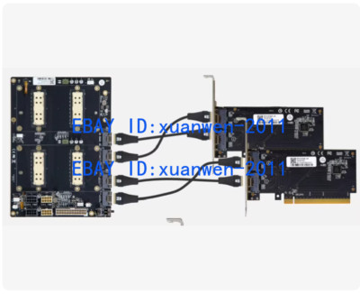 External NVIDIA V100 SXM2 300G NVlink interconnect Dual Card SXM2