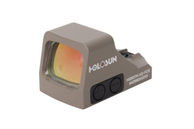 Holosun HS507K-X2 FDE Multi-Reticle Circle Dot Red Dot Sight w