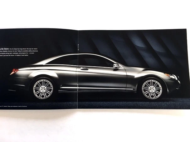 2010 Mercedes Benz CL550 CL600 Coupe 14-page Original Car Brochure Catalog - Image 3 of 4