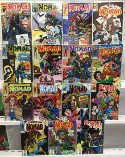 Lot de 15 numéros de bande dessinée Marvel Comics Nomad 1992 - Photo 1 sur 5