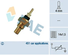 FAE 32220 Sensor, Coolant Temperature for Daewoo, Mercedes-Benz, Puch, Sangyong, VW