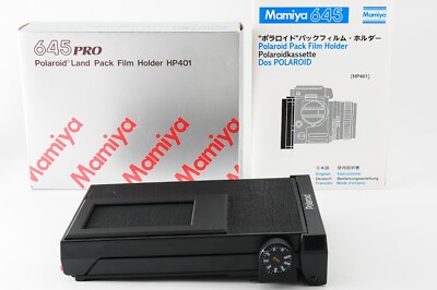 TOP MINT in/Box] Mamiya 645 PRO Polaroid Back Land Pack Film
