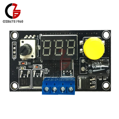 DC 6-30V 12V 24V Max 8A 16KHz PWM 3 Bit Digital LED Speed Controller for Motor