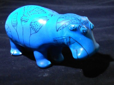 Metropolitan Museum of Art William the Hippo Figurine | eBay