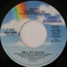 BEL BIV DEVOE Do Me MCA79045 7" 45rpm Vinyl VG+ near ++