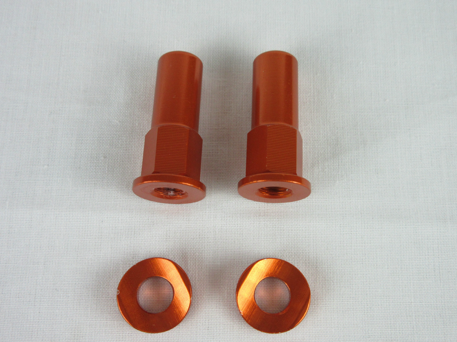 KTM EXC orange rim lock nuts fits all enduro motocross