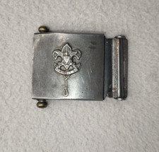 Antique Boy Scout Belt Buckle Patented 1912-13 "BE PREPARED"
