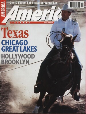 AMERICA JOURNAL 6/2000 Texas-Great Lakes-Hollywood-Chicago-Brooklyn !NEU!