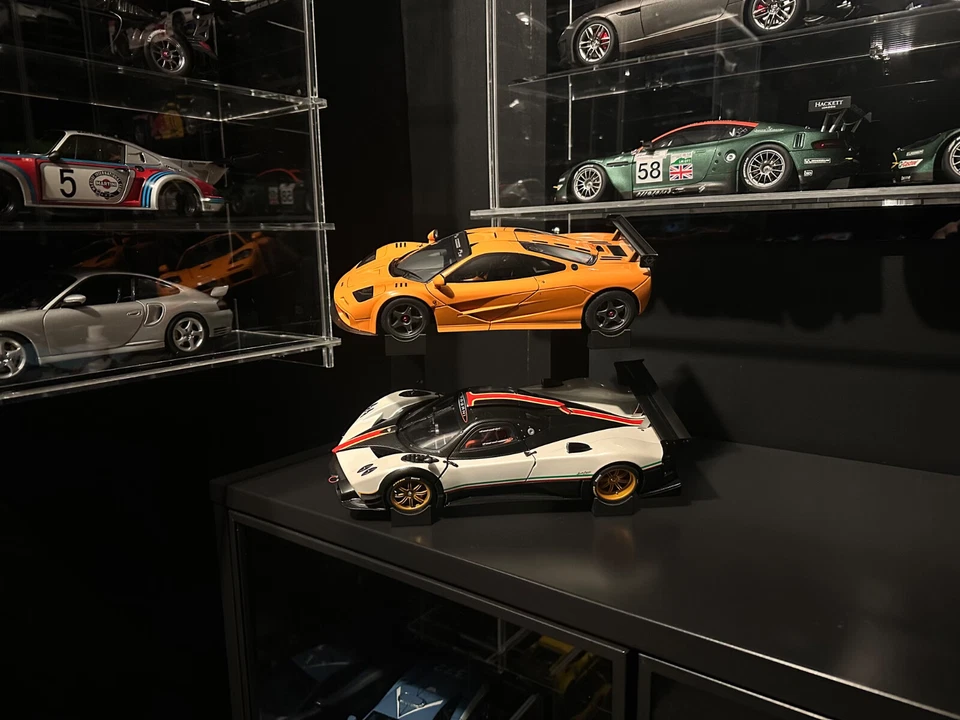 Double Two Car Stand For 1:12 Model Car AUTOart Minichamps Norev Any Colour/Size - Image 4 of 4