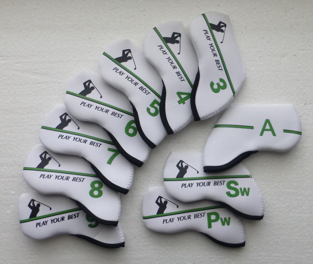 Iron Club Covers 10pcs for Ping Callaway Taylormade Titleist match golf