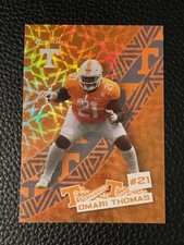 OMARI THOMAS 2024 ONIT Tennessee Volunteers Football Sticker Series HOLO