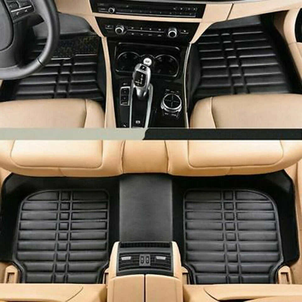 Carpet Floor Mats for Ford Fusion 2013-2020 3pc Front/Back Liner Rug Protector Foto 3 de 4