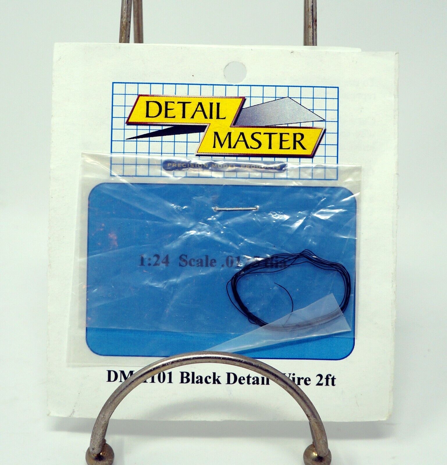 Detail Master 1/24 - 1/25 Detail Wire Black (2 ft) DM-1101