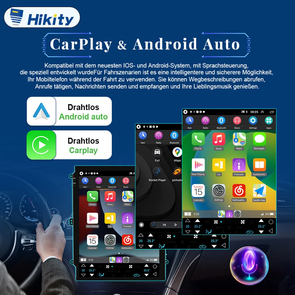 64GB Android 15 Carplay Autoradio GPS Navi für Renault Megane IV KOLEOS II 15-22 - Bild 4 von 4