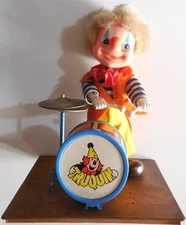 VINTAGE ROPE TOY DOLL JUGUETES FEBER MADE IN SPAIN CLOWN TRUQUIN 70s