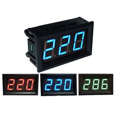 Clear and Bright LED Digital AC Voltage Meter AC220V 70V ~ 500V Voltmeter