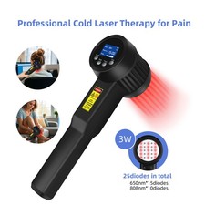 3W 650nm/808nm Cold Laser Therapy for Muscle Arthritis Shoulder Neck Pain Relief